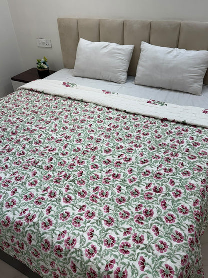 Double Bed Reversible Quilt
