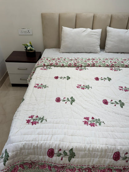 Double Bed Reversible Quilt