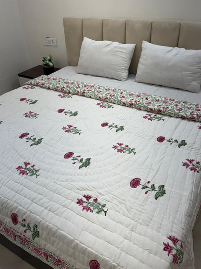 Double Bed Reversible Quilt