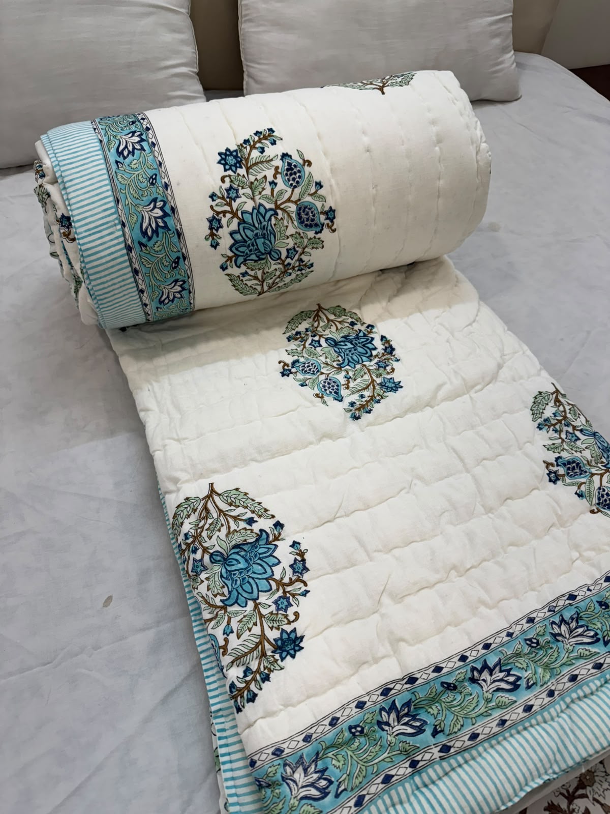 Double Bed Reversible Quilt