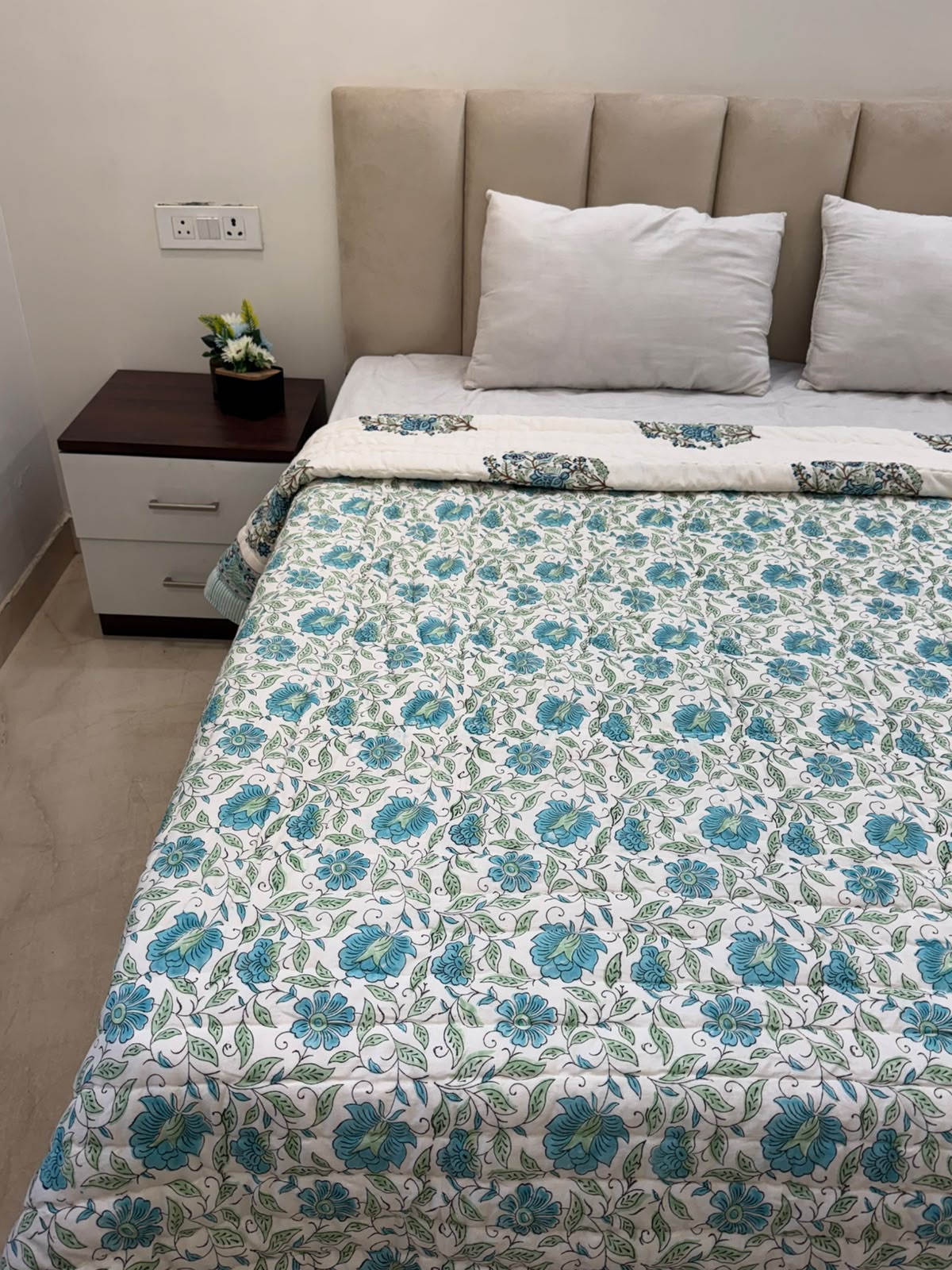 Double Bed Reversible Quilt