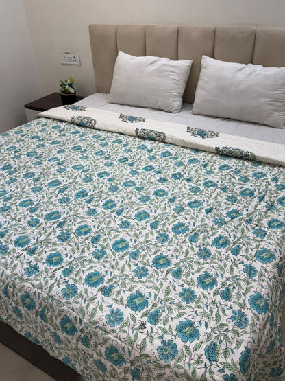Double Bed Reversible Quilt