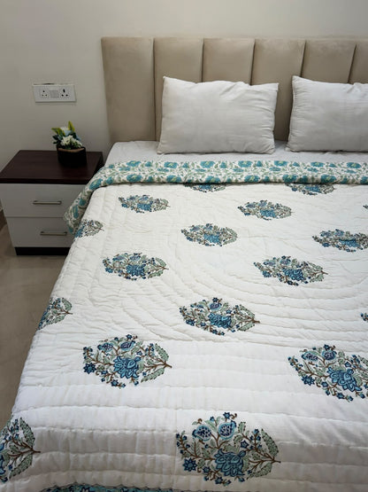 Double Bed Reversible Quilt