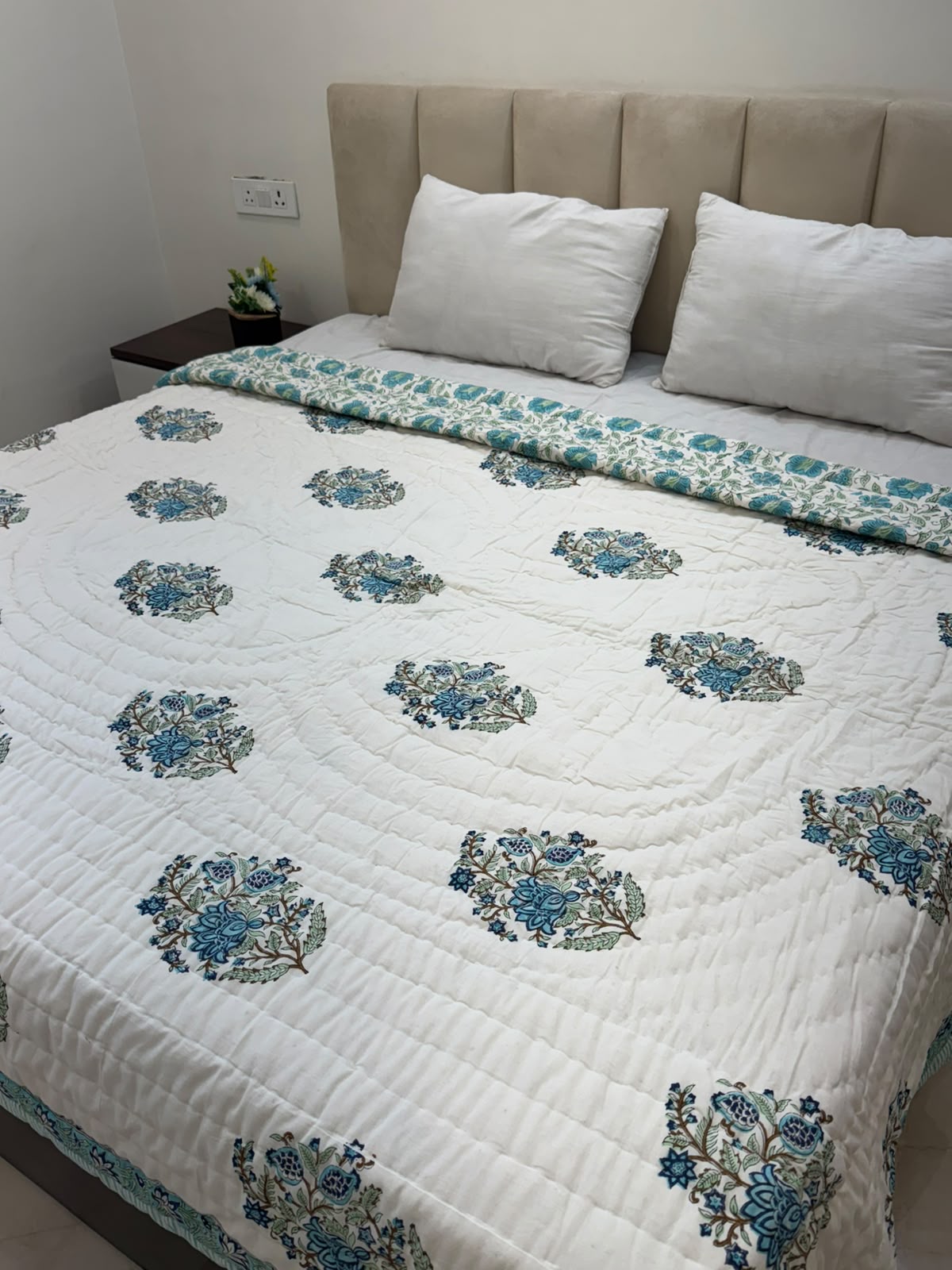 Double Bed Reversible Quilt