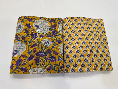 Cotton Suit with Kota Doriya Dupatta