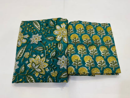 Cotton Suit with Kota Doriya Dupatta