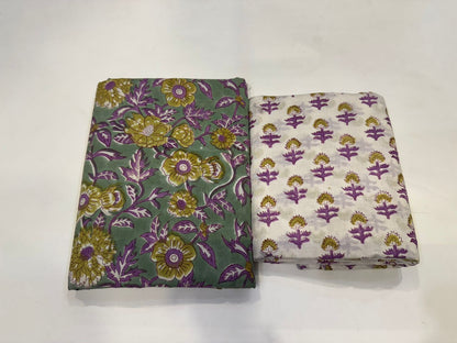 Cotton Suit with Kota Doriya Dupatta