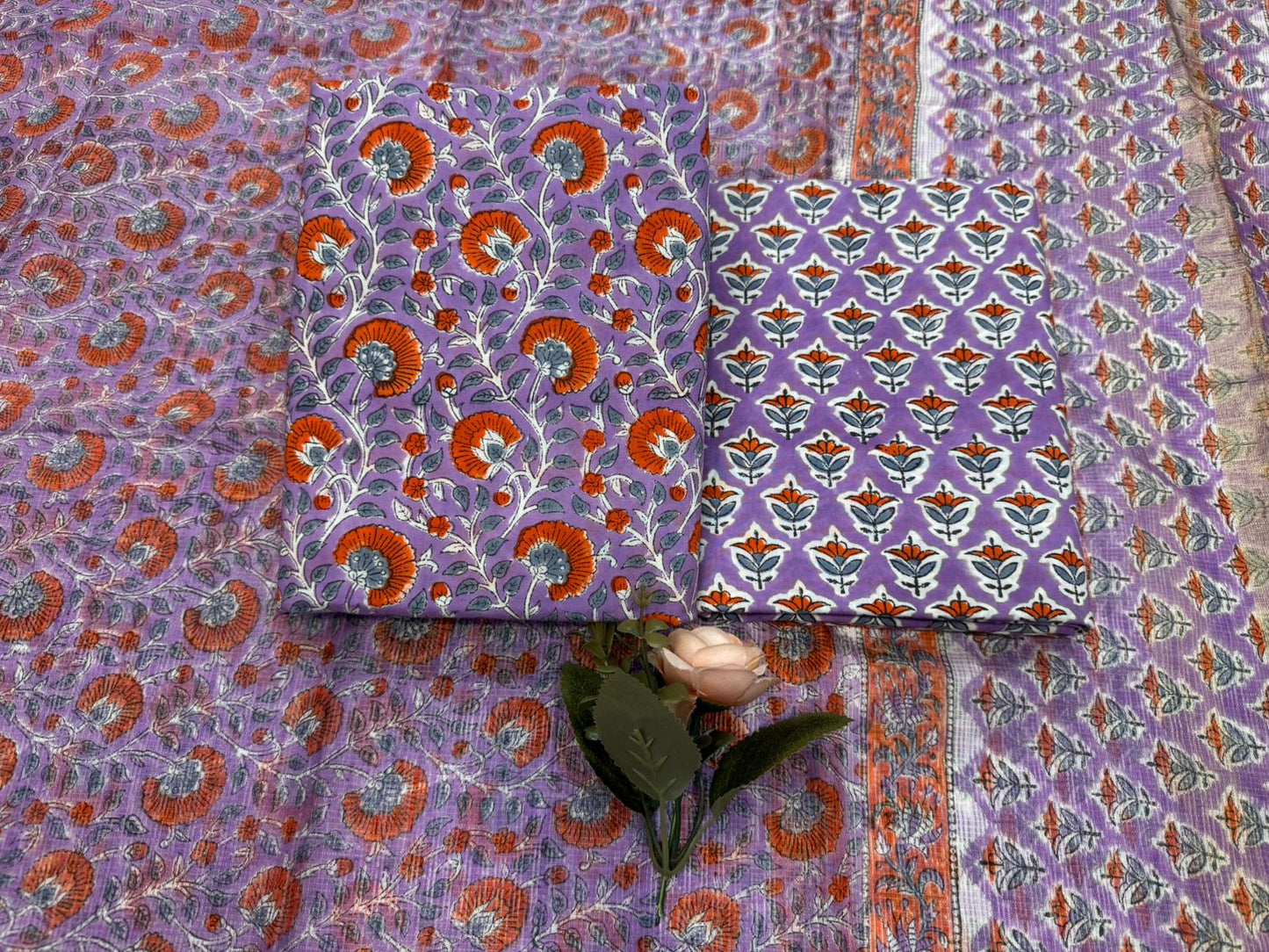 Cotton Suit with Kota Doriya Dupatta