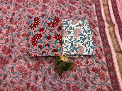 Cotton Suit with Kota Doriya Dupatta