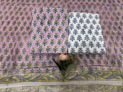 Cotton Suit with Kota Doriya Dupatta