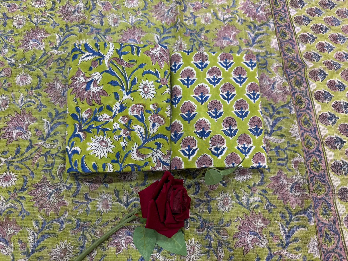 Cotton Suit with Kota Doriya Dupatta