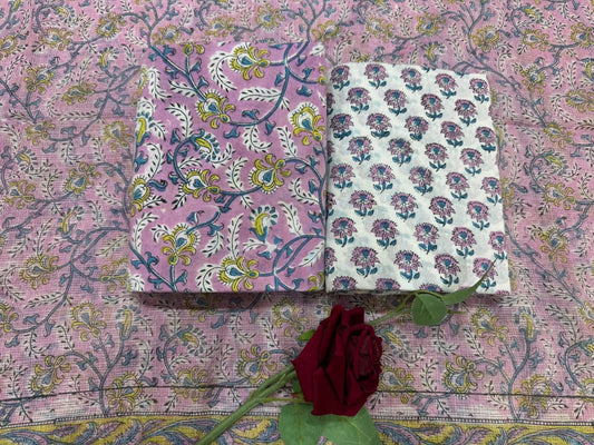 Cotton Suit with Kota Doriya Dupatta