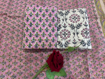 Cotton Suit with Kota Doriya Dupatta