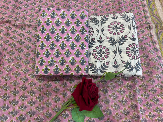 Cotton Suit with Kota Doriya Dupatta