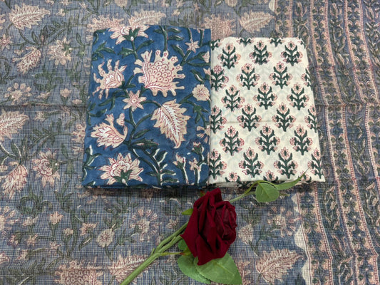 Cotton Suit with Kota Doriya Dupatta