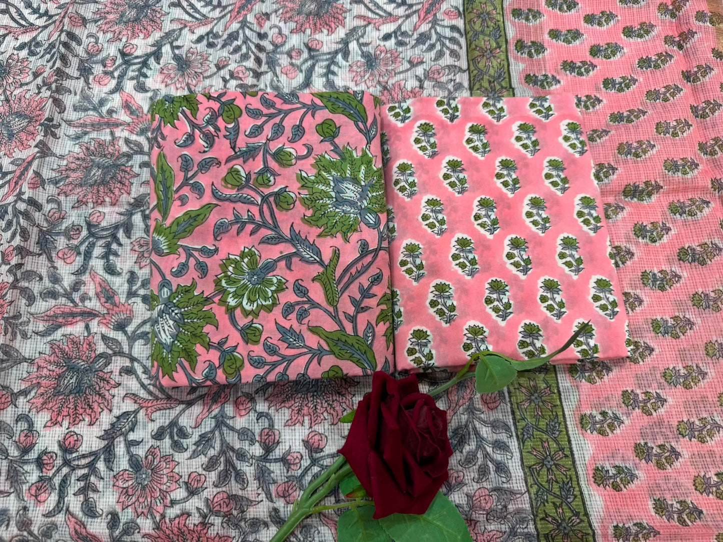Cotton Suit with Kota Doriya Dupatta