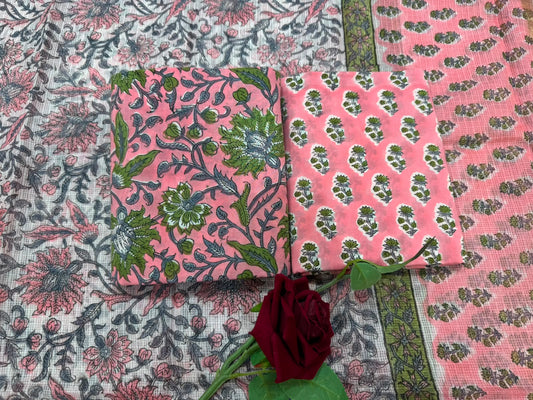 Cotton Suit with Kota Doriya Dupatta