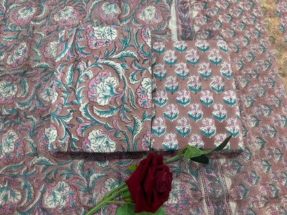 Cotton Suit with Kota Doriya Dupatta