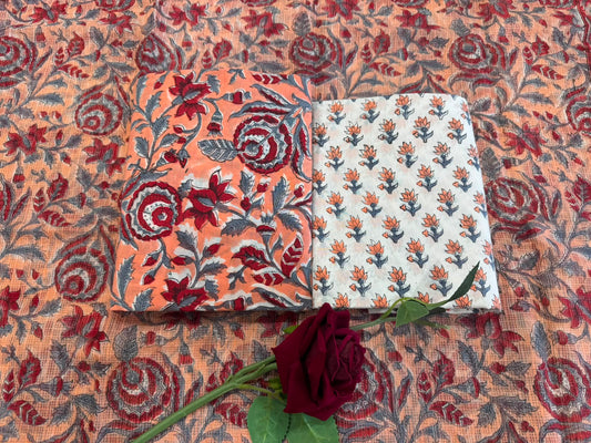 Cotton Suit with Kota Doriya Dupatta