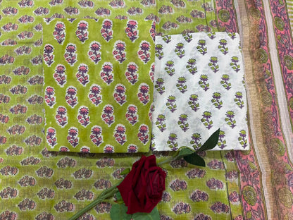 Cotton Suit with Kota Doriya Dupatta