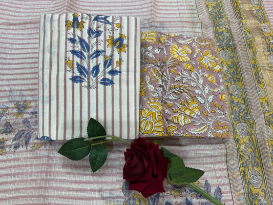 Cotton Suit with Kota Doriya Dupatta