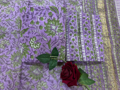 Cotton Suit with Kota Doriya Dupatta