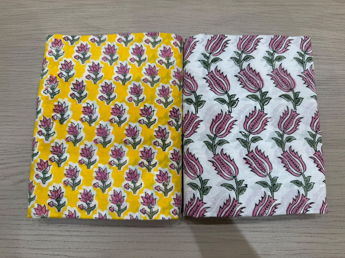 Cotton Suit with Kota Doriya Dupatta