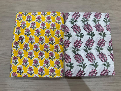 Cotton Suit with Kota Doriya Dupatta