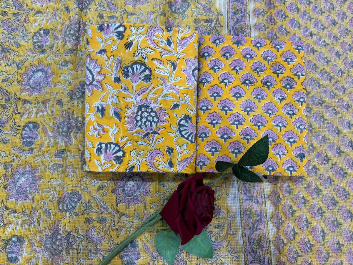 Cotton Suit with Kota Doriya Dupatta