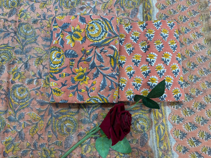Cotton Suit with Kota Doriya Dupatta