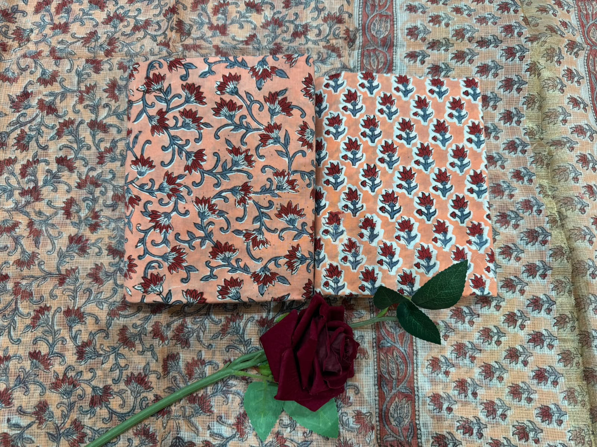 Cotton Suit with Kota Doriya Dupatta