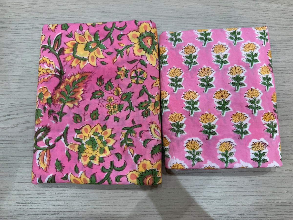 Cotton Suit with Kota Doriya Dupatta