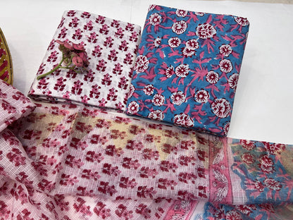 Cotton Suit with Kota Doriya Dupatta