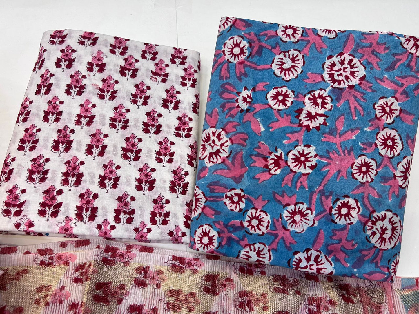 Cotton Suit with Kota Doriya Dupatta