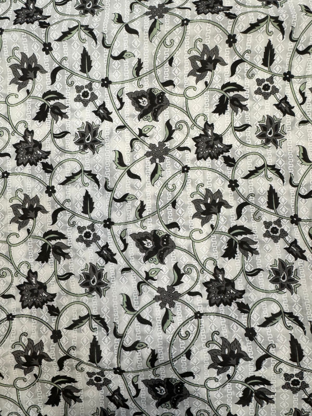 cotton printed running fabric