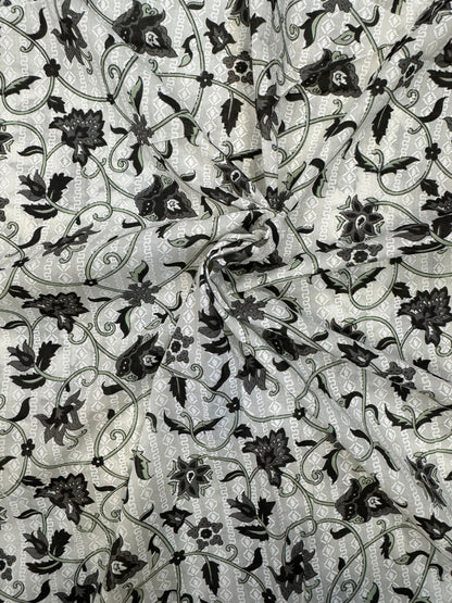 cotton printed running fabric