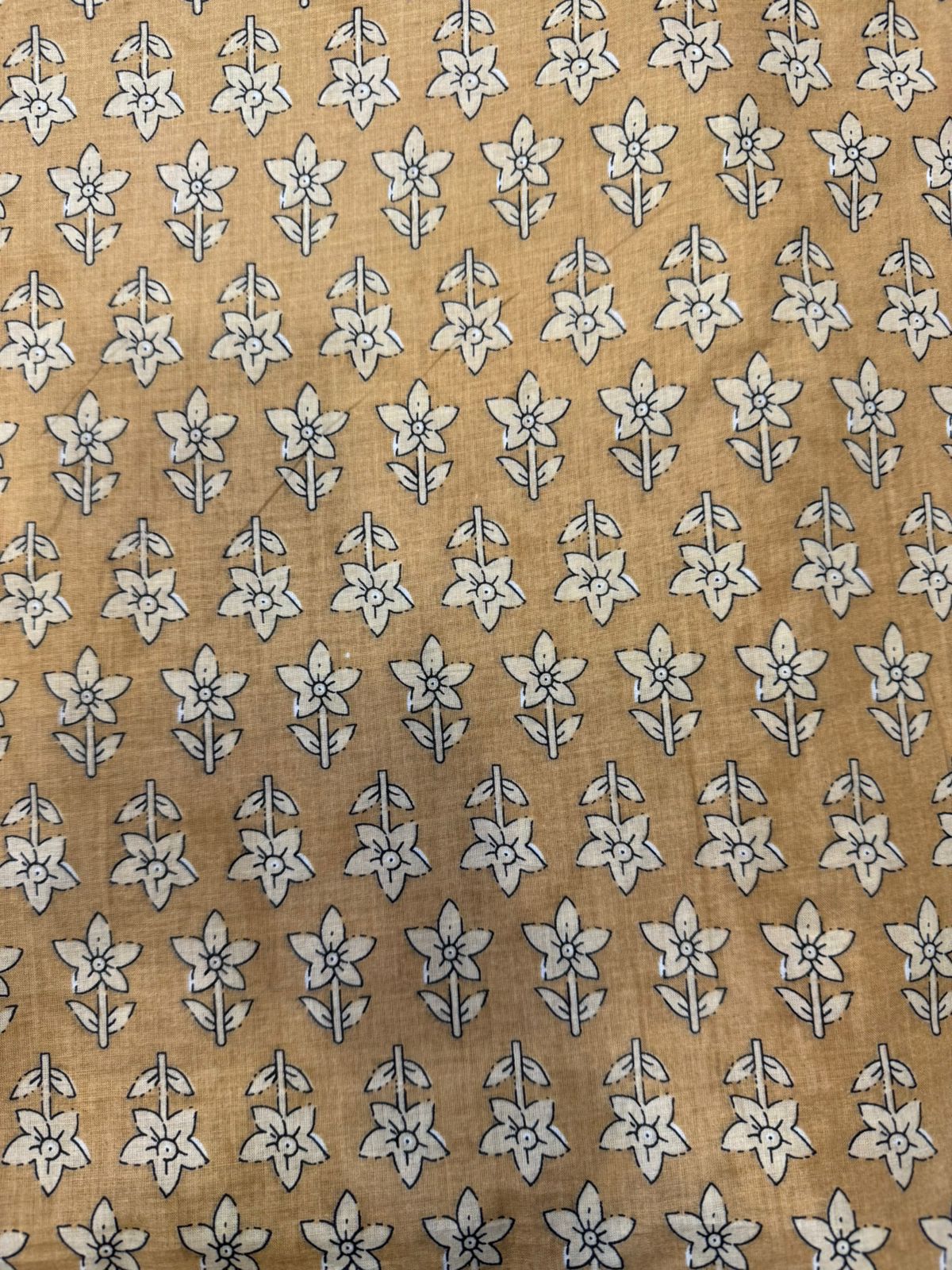 cotton printed running fabric
