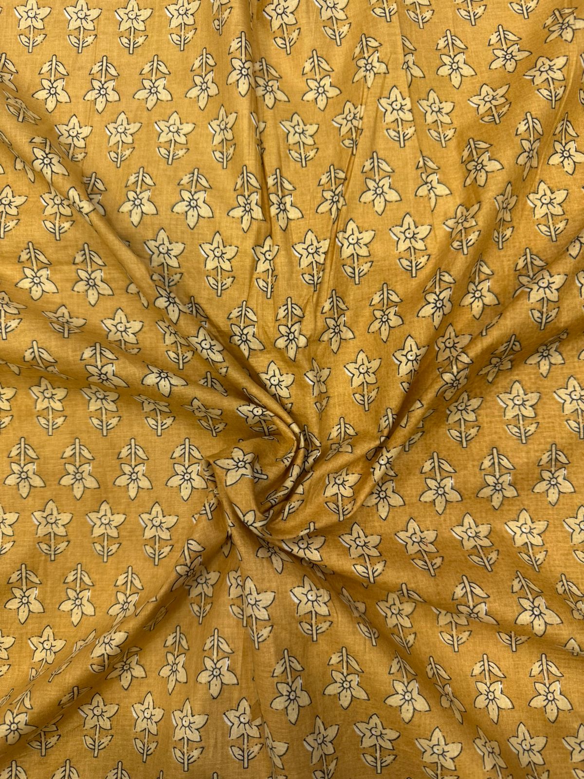 cotton printed running fabric