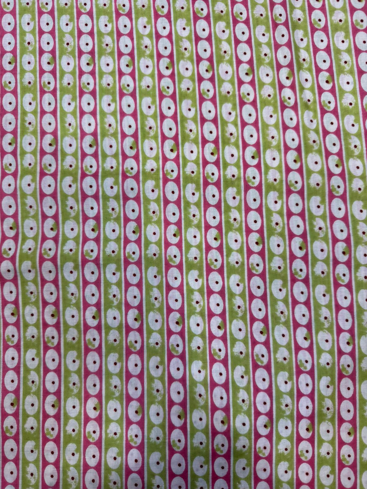 cotton printed running fabric