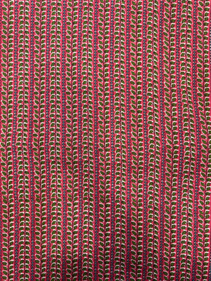 cotton printed running fabric
