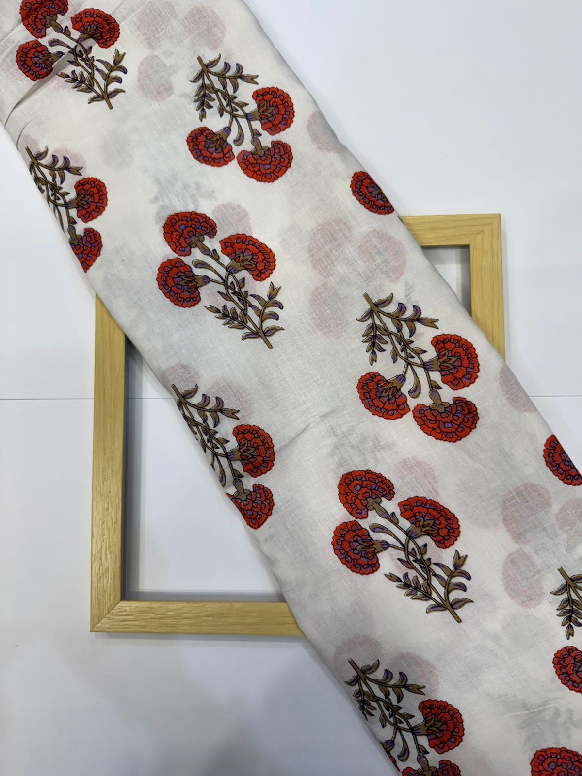 cotton printed running fabric
