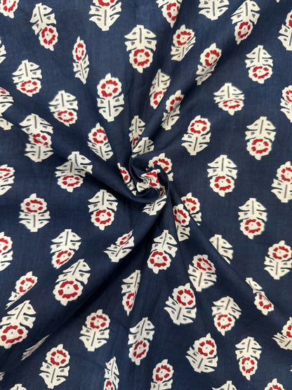 Cotton Suit with Cotton Dupatta