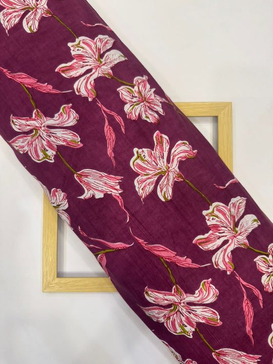 Cotton Printed Running Fabric