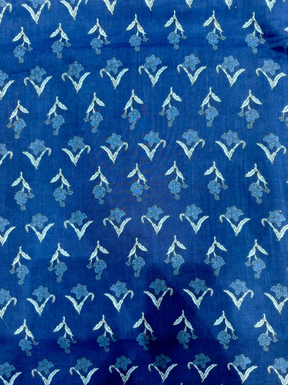 Cotton Printed Two Pc Fabric Set
