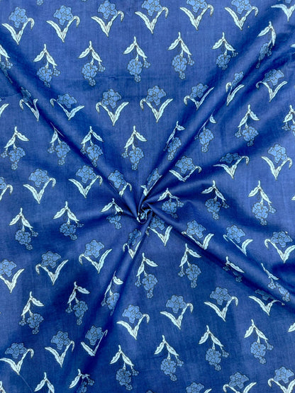 Cotton Printed Two Pc Fabric Set