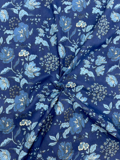 Cotton Printed Two Pc Fabric Set