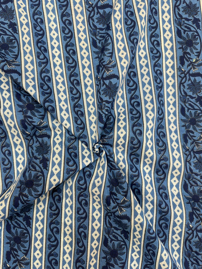 Cotton Printed Two Pc Fabric Set
