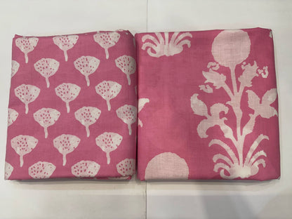 Cotton Suit with Cotton Dupatta