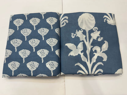 Cotton Suit with Cotton Dupatta