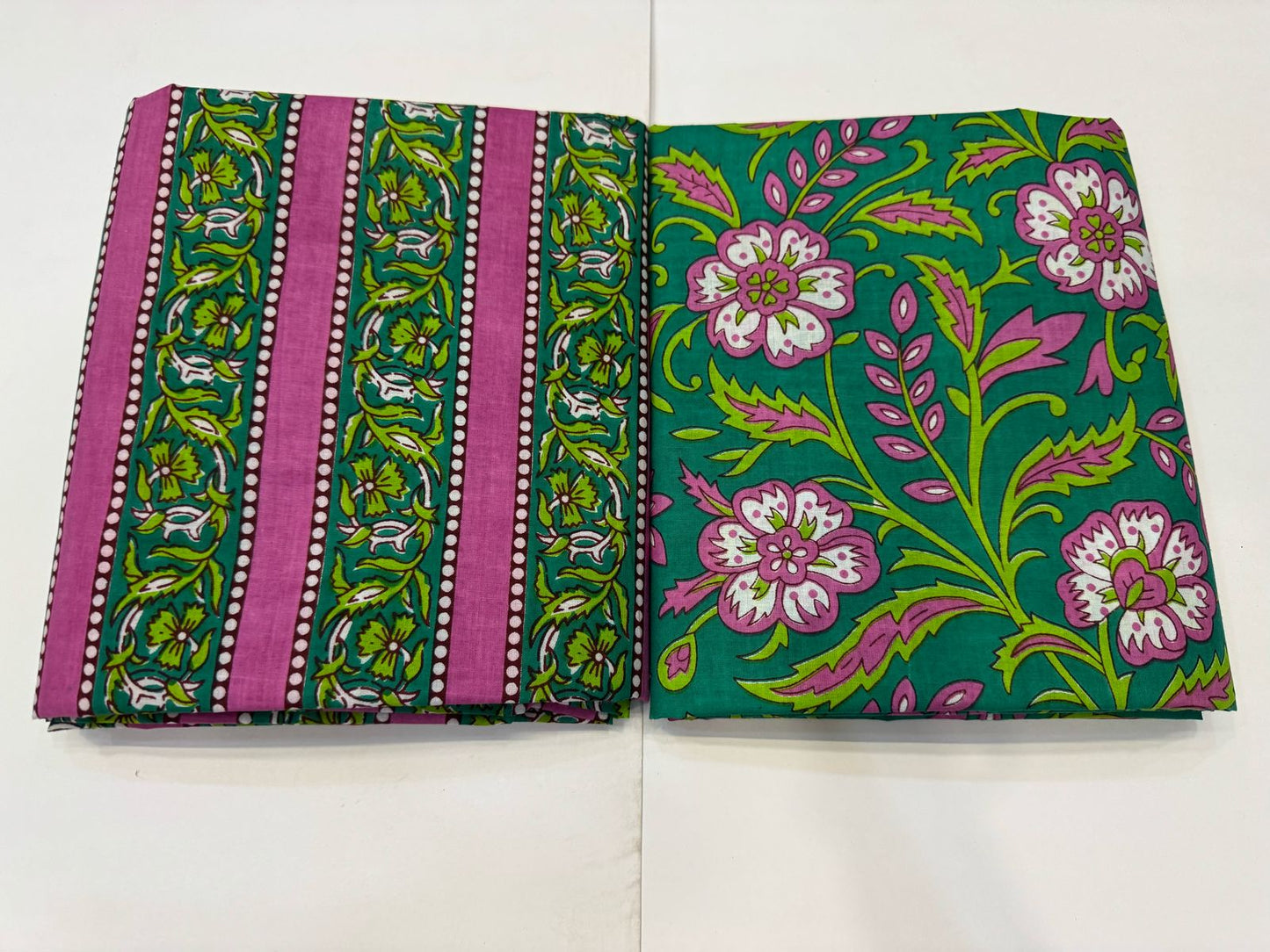 Cotton Suit with Cotton Dupatta